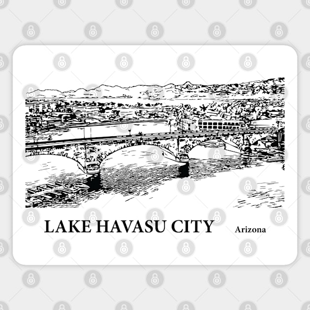 Lake Havasu City Arizona Magnet by Lakeric